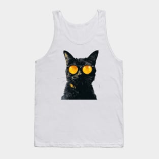 cool cat Tank Top